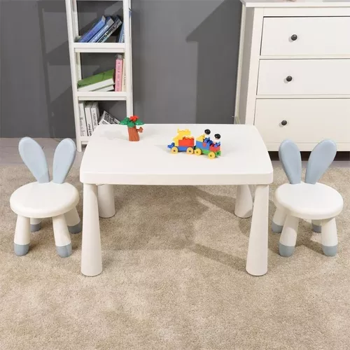 cumpără Set de mobilier pentru copii 4Play AT116 Bunny White/Blue în Chișinău 