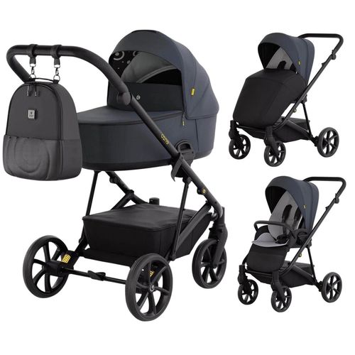 купить Детская коляска Tutis Carucior 2in1 ENZO Antracite 546 (1702546) в Кишинёве 