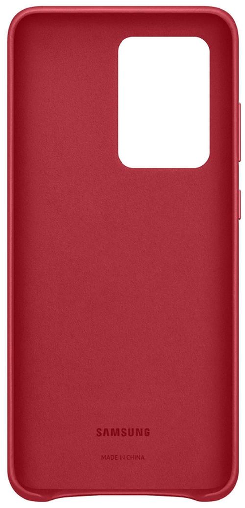 купить Чехол для смартфона Samsung EF-VG988 Leather Cover Red в Кишинёве 