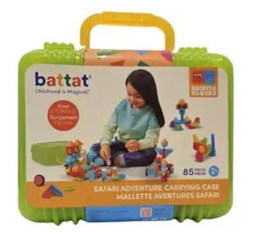 купить Конструктор Battat BT3073Z Bristle Blocks in cutie, 85piese, 2016D в Кишинёве 