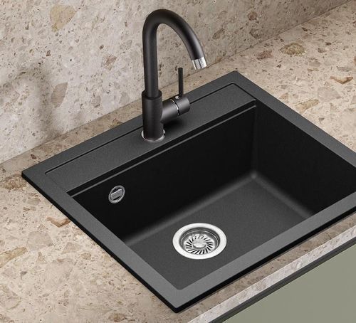 cumpără Bateria bucătărie Helika-AquaSanita 5523E2-221 SABIA ECO2 Light grey în Chișinău 