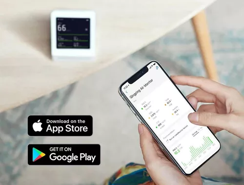 купить Датчик miscellaneous Qingping Air Detector - CGS1 White в Кишинёве 