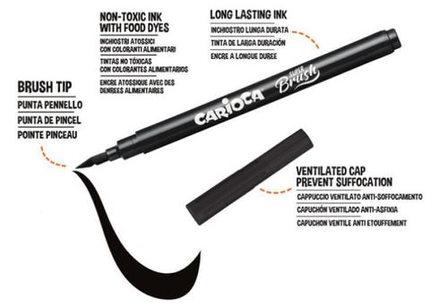 cumpără Set de creație Carioca 42968 Set carioci Super Brush 20 buc în Chișinău 
