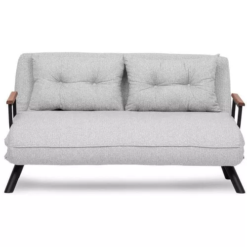 cumpără Canapea Trendy Sando Teddy Fabric Gri (2 locuri) în Chișinău 
