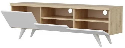 купить Тумба напольная для TV Trendy Bruksel Alb (GTR000204) в Кишинёве 