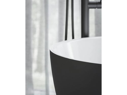 cumpără Cadă de baie Ravak Freedom O Tec White/Black acryl freestanding 170x77 CD51700000 în Chișinău 