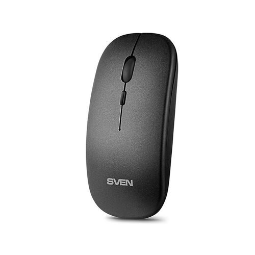 купить Мышь SVEN RX-565SW Wireless Black, Optical Mouse, rechargeable 400mAh, 2.4GHz, Nano Receiver, 1600dpi, Silent buttons, Black (mouse/мышь) в Кишинёве 