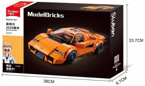 купить Конструктор Sluban B1127 Mașină sport 2020 (264 elem.) в Кишинёве 