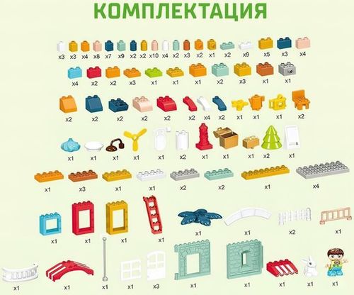 купить Конструктор Richi (73828) Constructor 176elem в Кишинёве 