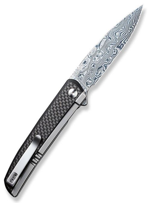 купить Нож походный Civivi C20063B-DS1 Savant, G10 fibră de carbon, Frame Lock в Кишинёве 