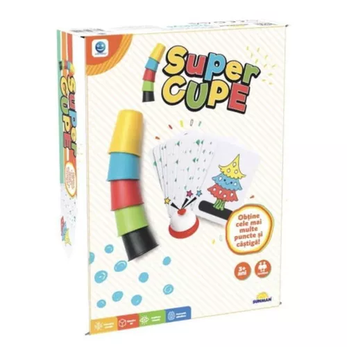 купить Настольная игра Noriel S00003145 Smile Games, Joc cu supercupe в Кишинёве 