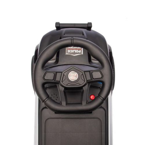 cumpără Tolocar Kids car 8410063 Black "Police Ride-On Car" pentru copii, cu volan muzical în Chișinău 