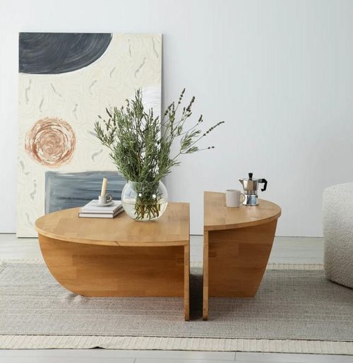 cumpără Măsuţă cafea Trendy Neptun, Stejar, set în Chișinău 