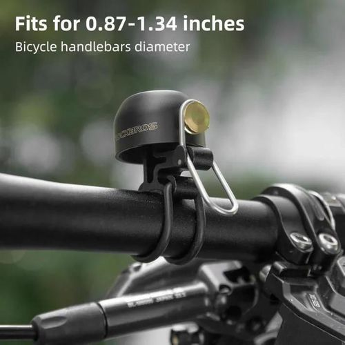 купить Аксессуар для велосипеда Rockbros 340001001 Sonerie pentru bicicleta 2024-1A, negru в Кишинёве 