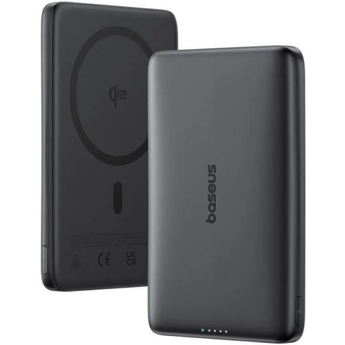 cumpără Acumulator extern USB (Powerbank) Baseus E0027201, PicoGo AM41 Ultra-Slim Qi2 Magnetic, Cosmic Black în Chișinău 