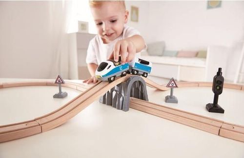 купить Конструктор Hape E3729 Set de joaca Tren в Кишинёве 