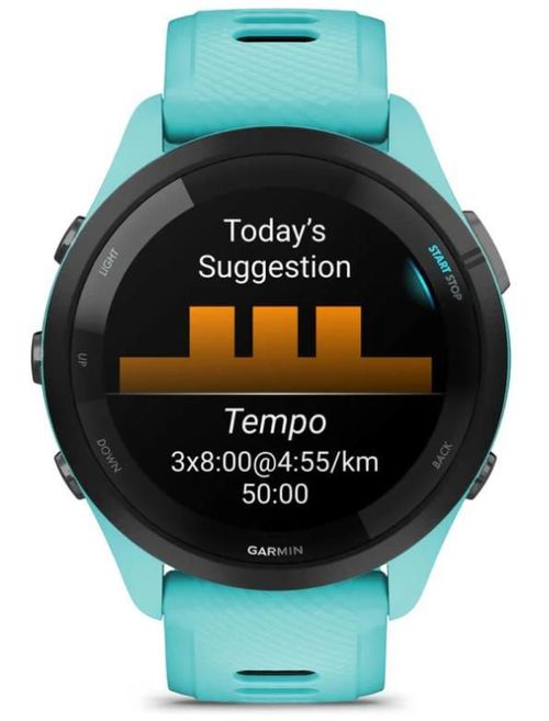купить Смарт часы Garmin Forerunner 265 Aqua/Black (010-02810-12) в Кишинёве 