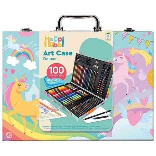 cumpără Set de creație As Kids 1038-82058 HappiHobbi Art case Unicorn în Chișinău 