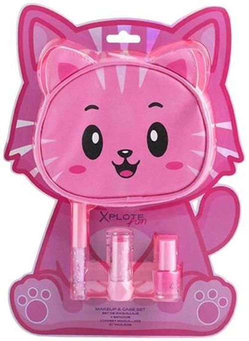 купить Набор для творчества miscellaneous 56131 Set machiaj cu gentuță Xplote Fun, Pisicuță Glam в Кишинёве 