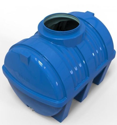 cumpără Duș de vară Uniplast 37255 Rezervor apa 350 L orizontal, oval (albastru) cu stut D. 1/2" 110x77x80 cm în Chișinău 