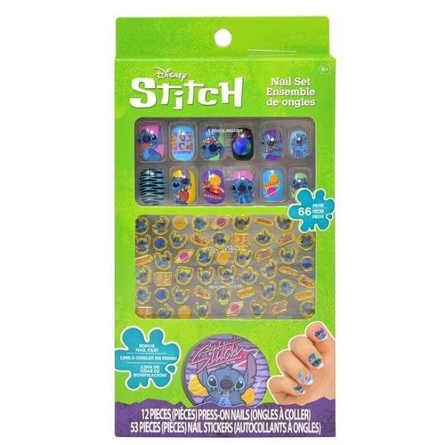 купить Набор для творчества KiDS Licensing SI0009GA Press on Nails With Stickers Stitch в Кишинёве 