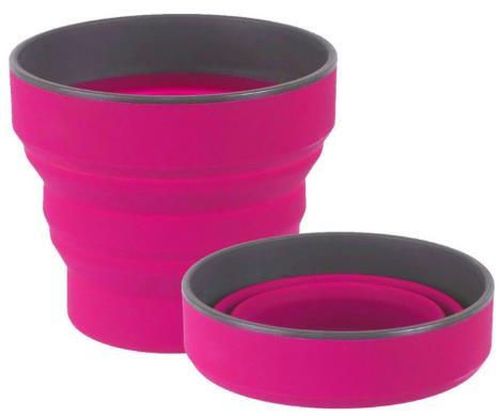 купить Посуда походная Lifeventure Cana Ellipse Flexi Mug Pink (75732) в Кишинёве 