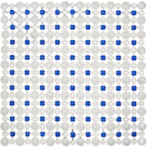 купить Коврик для ванной Bisk 05197 antiderapant, 45x45, albastru, SIMPLY в Кишинёве 