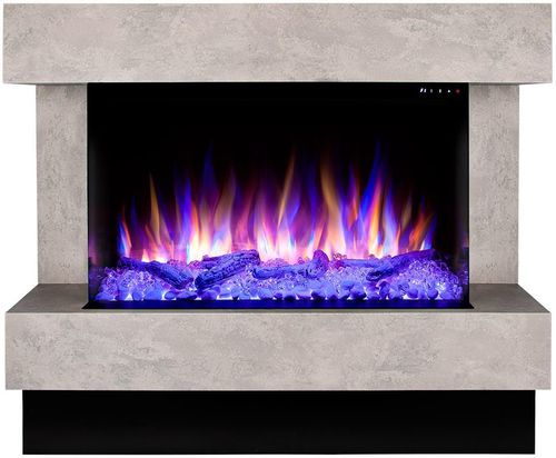 купить Камин электрический ArtFlame Glow & Haiti 33, 880x1100x350mm, Gri в Кишинёве 