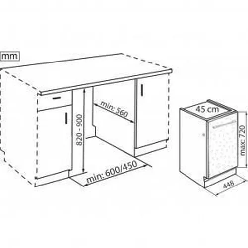 cumpără Mașină de spălat vase încorporabilă Whirlpool WSIC3M27C în Chișinău 