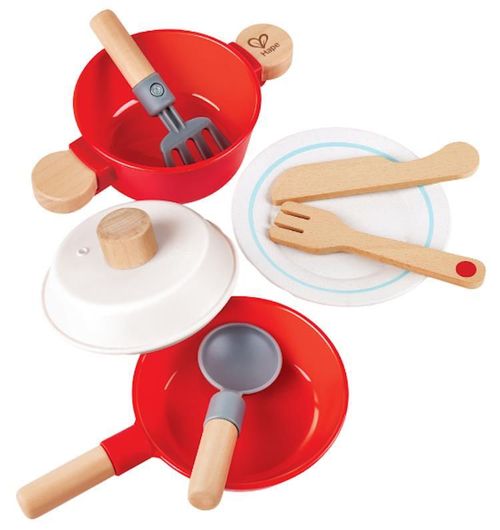 купить Игрушка Hape E3188 Set de joacă din lemn Mic bucătar șef в Кишинёве 