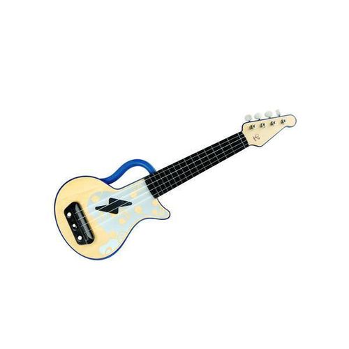 купить Музыкальная игрушка Hape E0625 Chitara Ukulele cu lumini, Albastră в Кишинёве 