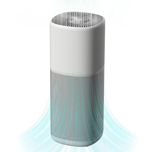 cumpără Purificator de aer EvoAir Aero600, Smart, Wifi, 600 m³/h, Filtru 3in1 True HEPA, Carbon Activ, Alb&Gri în Chișinău 