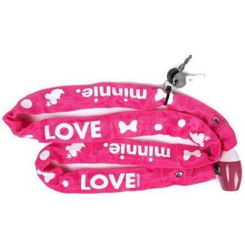 cumpără Accesoriu pentru bicicletă Seven 9225 Замок велосипедный цепь MINNIE în Chișinău 