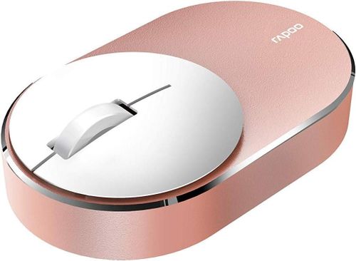 купить Мышь Rapoo 184712 M600 Mini Wireless Multi-Mode, Pink Golden в Кишинёве 