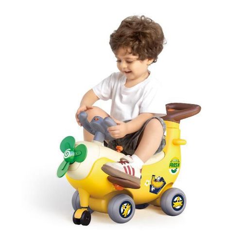 купить Толокар Hola Toys HE9983 Avion Banana 4în1 в Кишинёве 