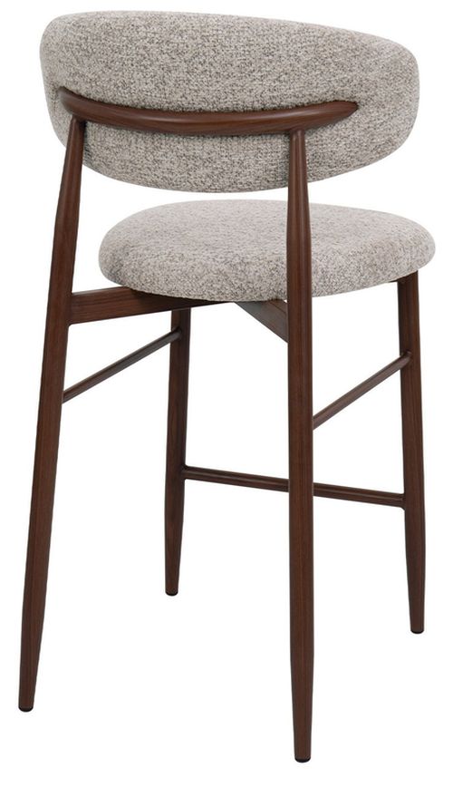 купить Барный стул Deco Meridian Light Brown (OTE Miami 160 Taupe) + Wooden Legs в Кишинёве 