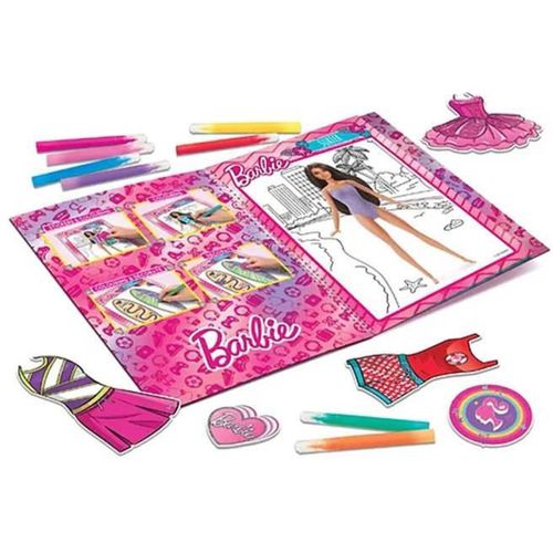 купить Набор для творчества Lisciani Giochi 12617 Set de creatie Sketchbook Inspire your look, 57942 в Кишинёве 