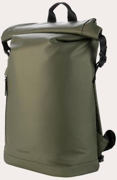 cumpără Geantă laptop Tucano BKGOMRT15-VM Gommo Rolltop 15.6", Military Green în Chișinău 