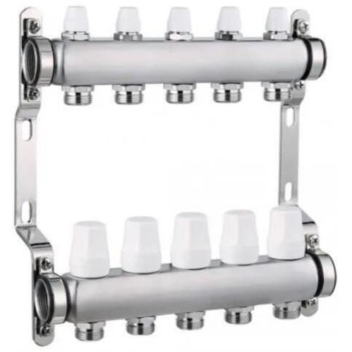 cumpără Set distribuitor Hydro S Colector complet din Inox, 8 căi 1"x3/4" (0711665) în Chișinău 