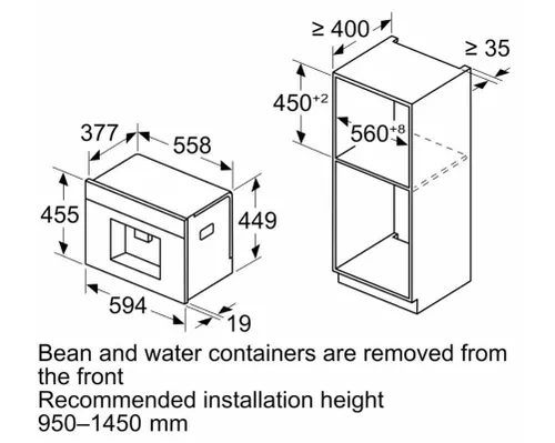 cumpără Automat de cafea încorporabil Bosch CTL7181B0 în Chișinău 
