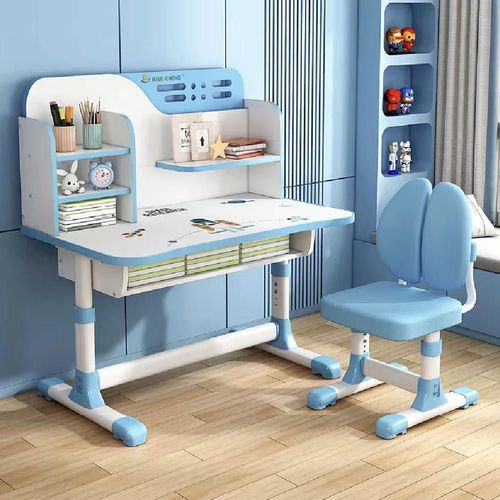 cumpără Set de mobilier pentru copii Richi (48509) Masa pentru studiu albastra JCH180 în Chișinău 