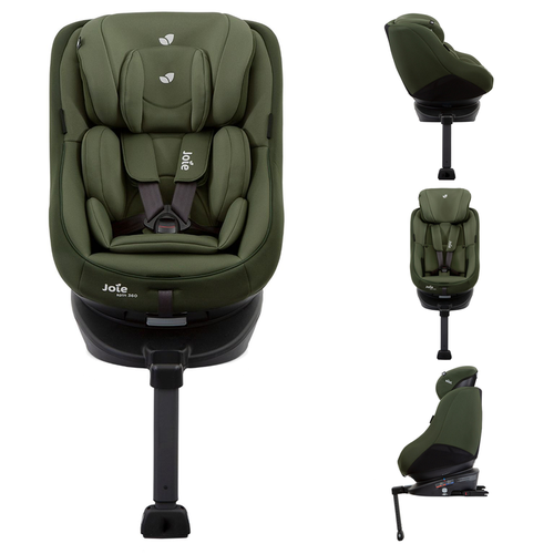 Scaun auto rotativ cu isofix Joie i-Spin 360° Moss (0-18 kg) 