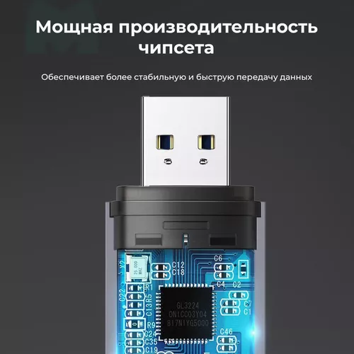 купить Кардридер Ugreen 50706 Card Reader 2in1 Type-C 3.0 to USB-A 3.0 to TF/SD CM185, Black в Кишинёве 