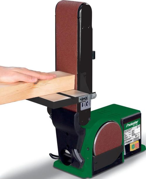 купить Стационарный инструмент Stürmer Maschinen 5904150 Ленточно-дисковая шлифовальная машина Holzstar BTS 150 в Кишинёве 