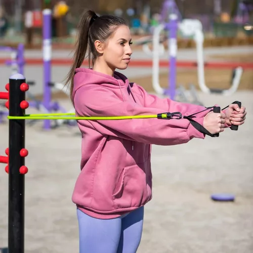 купить Эспандер HMS 3738 Expander SET (5 tube+manere+curele+husa) (17-35-035) в Кишинёве 