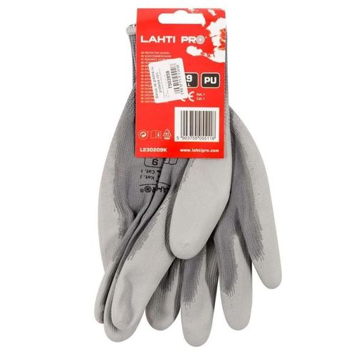 cumpără Îmbrăcăminte de lucru Lahti Pro 7502859 Mănuși de grădină cu protecţie nitril, verzi-gri, L (12per-BL), L230209K în Chișinău 