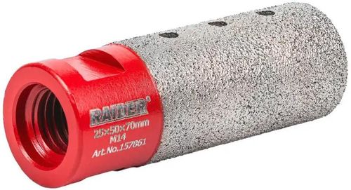 cumpără Set de tubulare, bite, duze Raider 157861 Carota diamantată Ø25×50×70mm M14 în Chișinău 