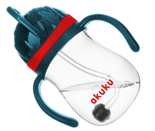 cumpără Cană cu pai Akuku A0164 Blue/Red în Chișinău 