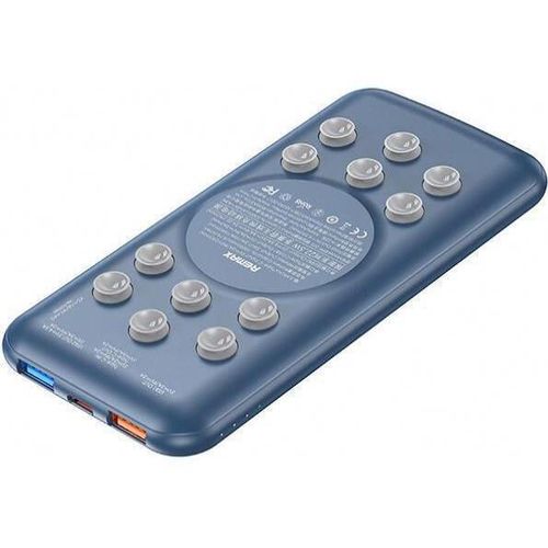 купить Аккумулятор внешний USB (Powerbank) Remax RPP-203 Blue, Wireless Fast Charging, 10000mAh в Кишинёве 
