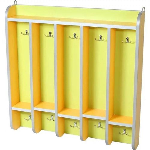 cumpără Dulap pentru instituții Tisam Suport pentru prosoape cu raft 750x120x750mm (10 locuri) (41088) în Chișinău 
